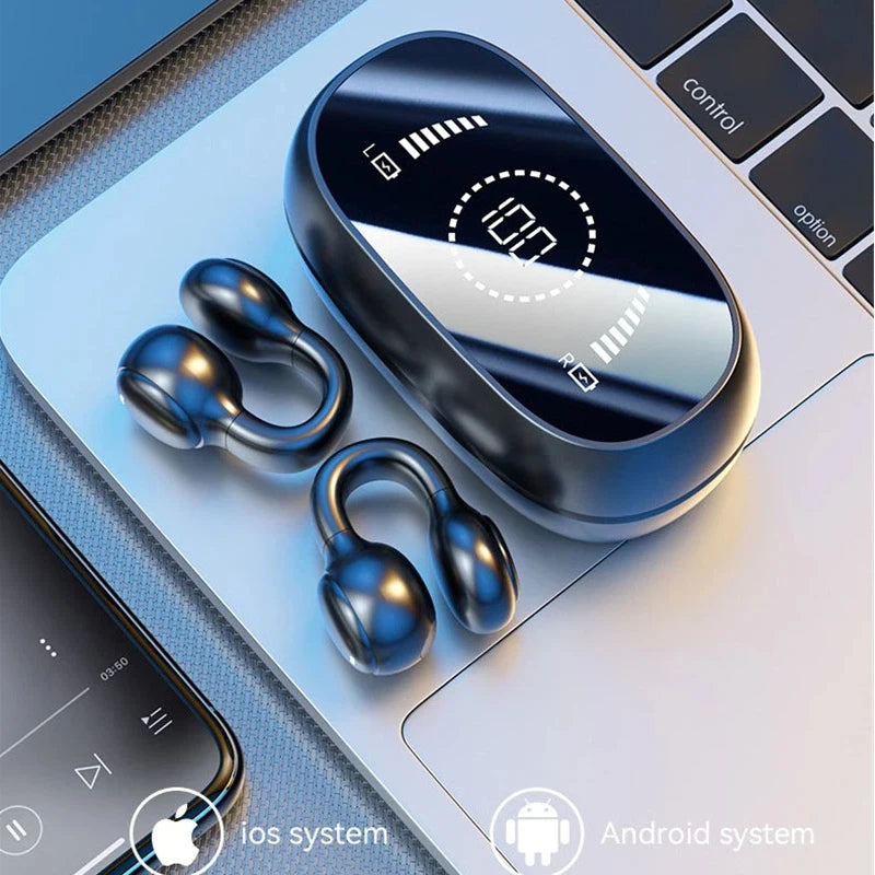 Wireless Bluetooth Earbuds Headset Charging Noise Reduction Earphones