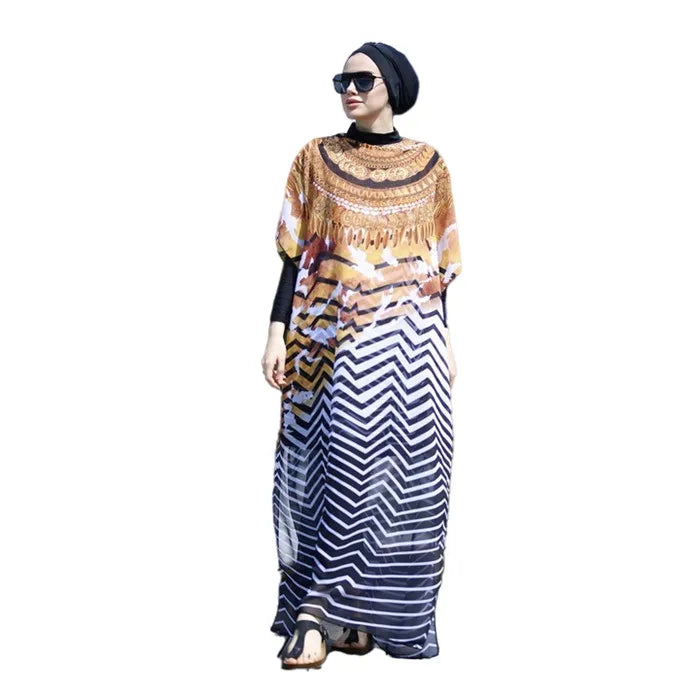 Burkini Cover Ups Muslim Swimwear Bathing Abaya