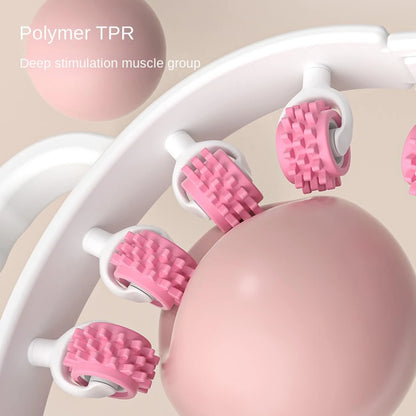 Round Massager Roller for Waist Abdominal Muscles