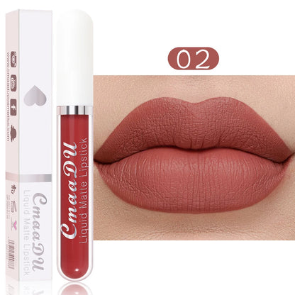 1 Pcs Matte Lip Gloss Liquid Lipstick Waterproof