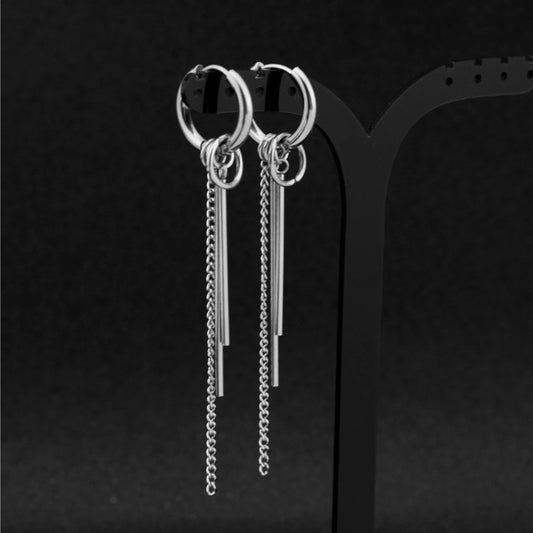 2PC Rascal Handsome Irregular Earrings