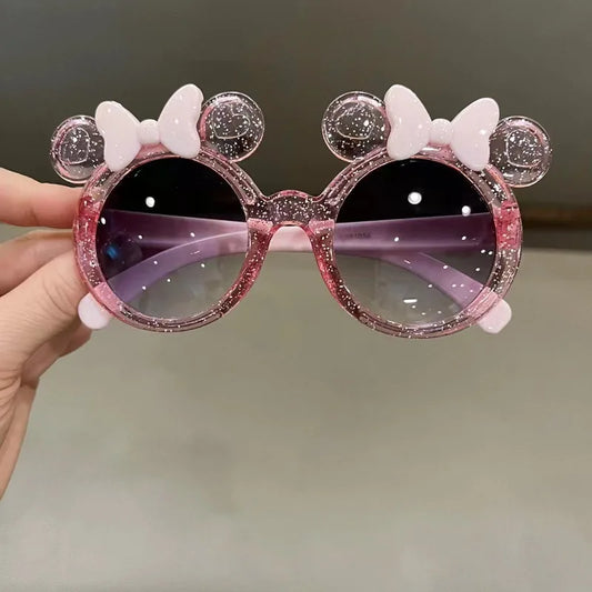 Cute Crystal Bow Children Sunglasses