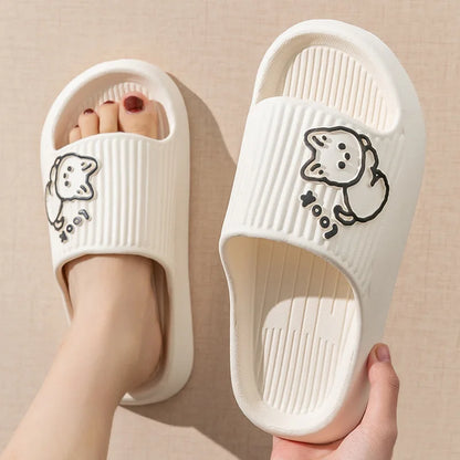 Bear Cartoon Flip Flops Slipper