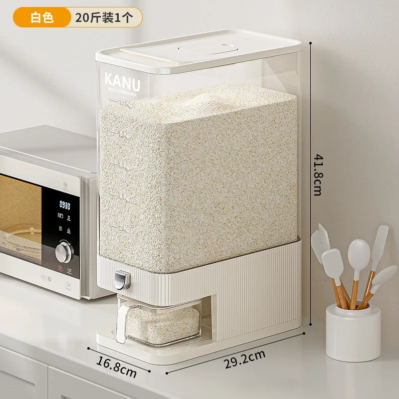 High-end pressing rice bucket insect-proof storage container