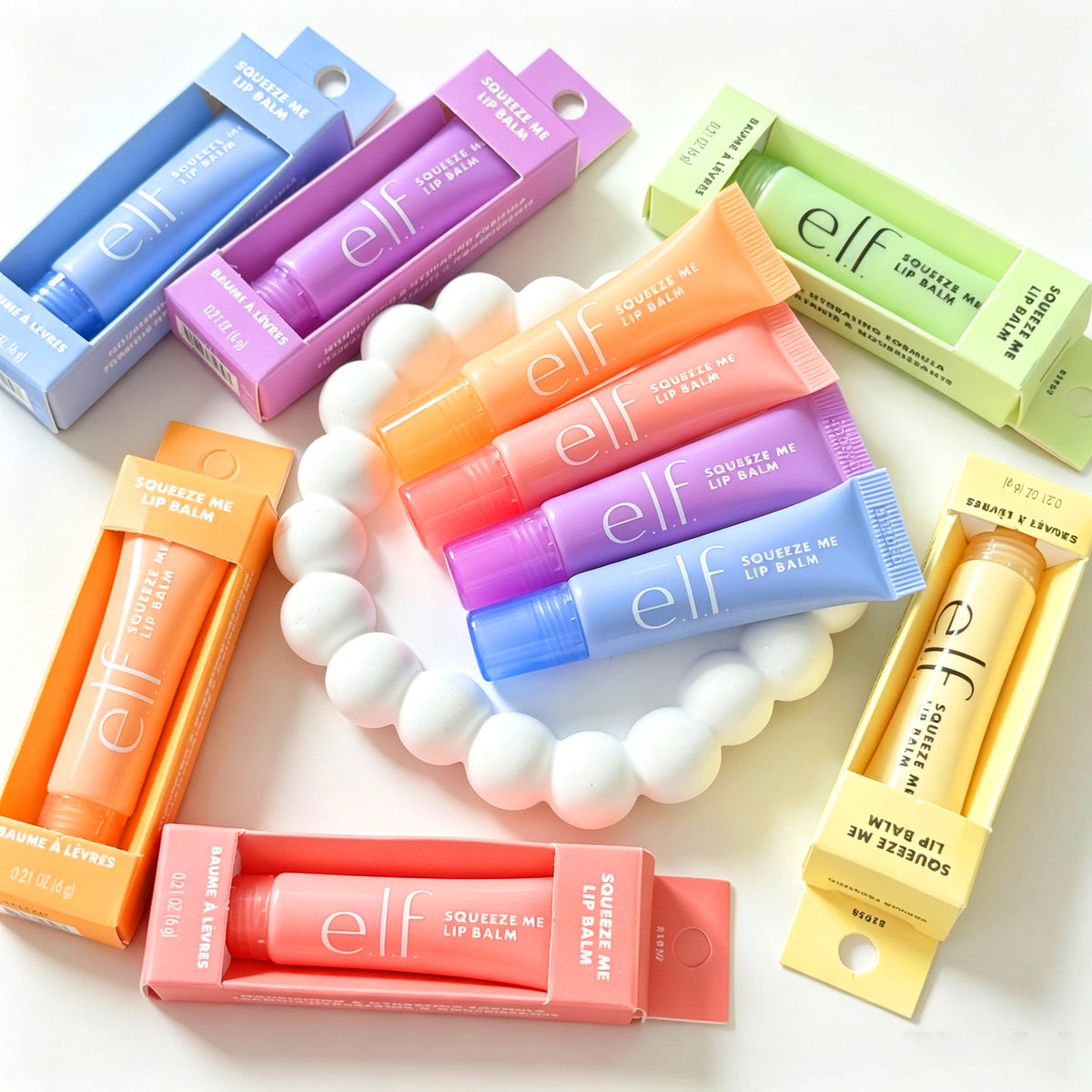 Squeeze Me More Lip Balm Duo Lip Gloss Two Tone Set