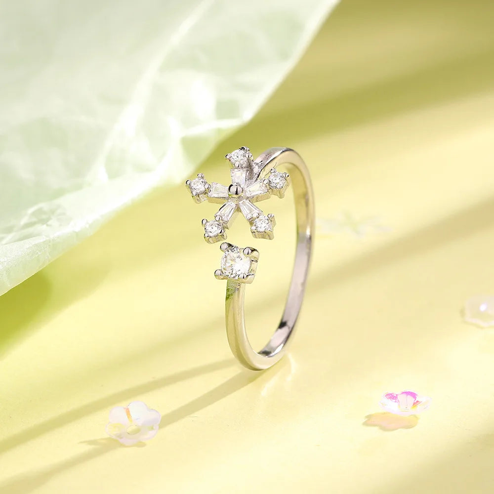 Sam Panda 925 Sterling Silver Simple Vintage Big Ball Ring