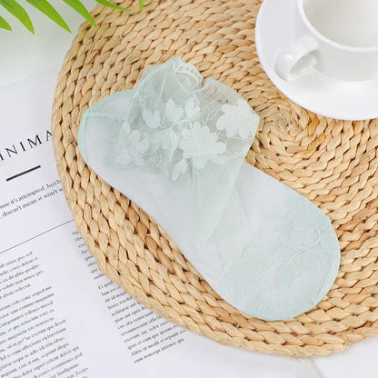 Lace Transparent Lolita Invisible Socks