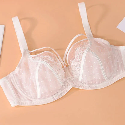 Lace Plus Size Thin Full Cup Slim Fit bra