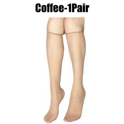 Ultra-Thin Korean Style Invisible Thigh-High Socks