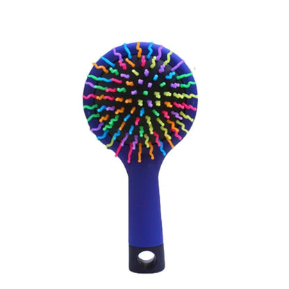 Hair Comb Professional Rainbow Comb With Mirror Styling Tools