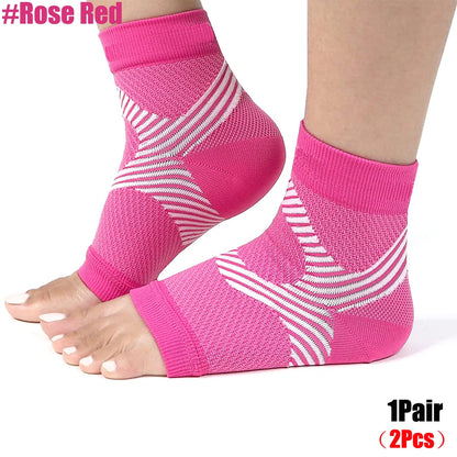 1Pair Ankle Support Sleeve Compression Socks