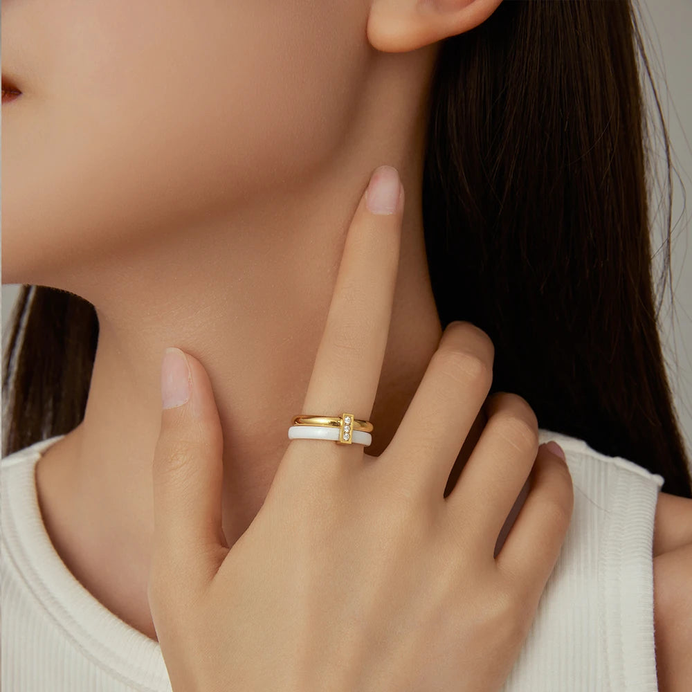 DANA Two Layer Ceramic Zirconia Rings