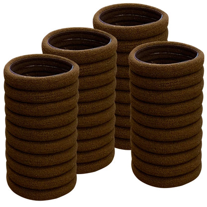 50PCS/Set Cotton Elastic Hair Ties