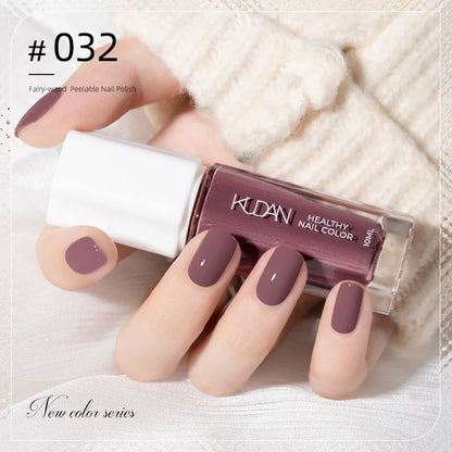 Colorful Water-Base Nail Polish 40 Colors Air Dry Peel Off Nail Art