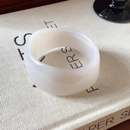 Geometric Irregular Chunky Wide Bracelet