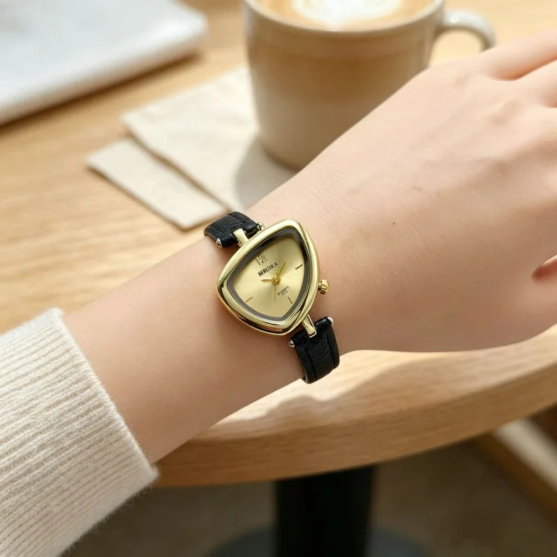 Irregular Triangle Luxury Quartz Watches