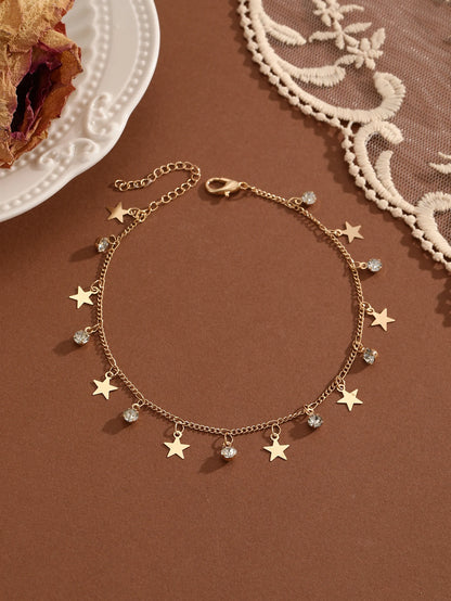 Bohemia Crystal Cubic Zirconia Anklet Bracelet