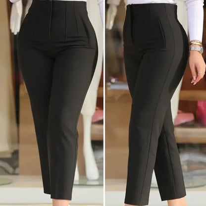 High Waist Cropped Pants