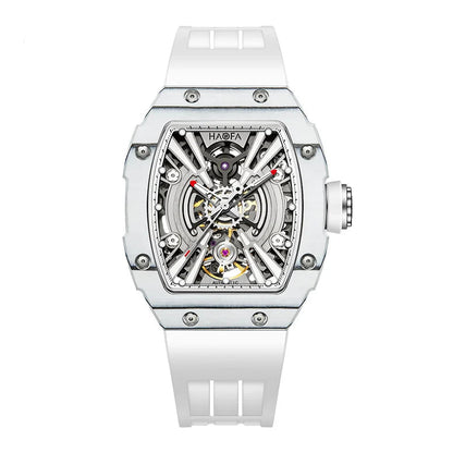 3D Skeleton mechanical Ark series luminous sport carbon fiber case Watch