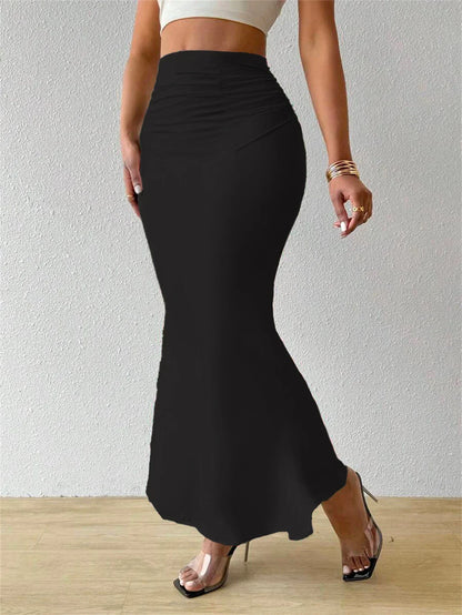 Slim Fishtail High Waist Skirts