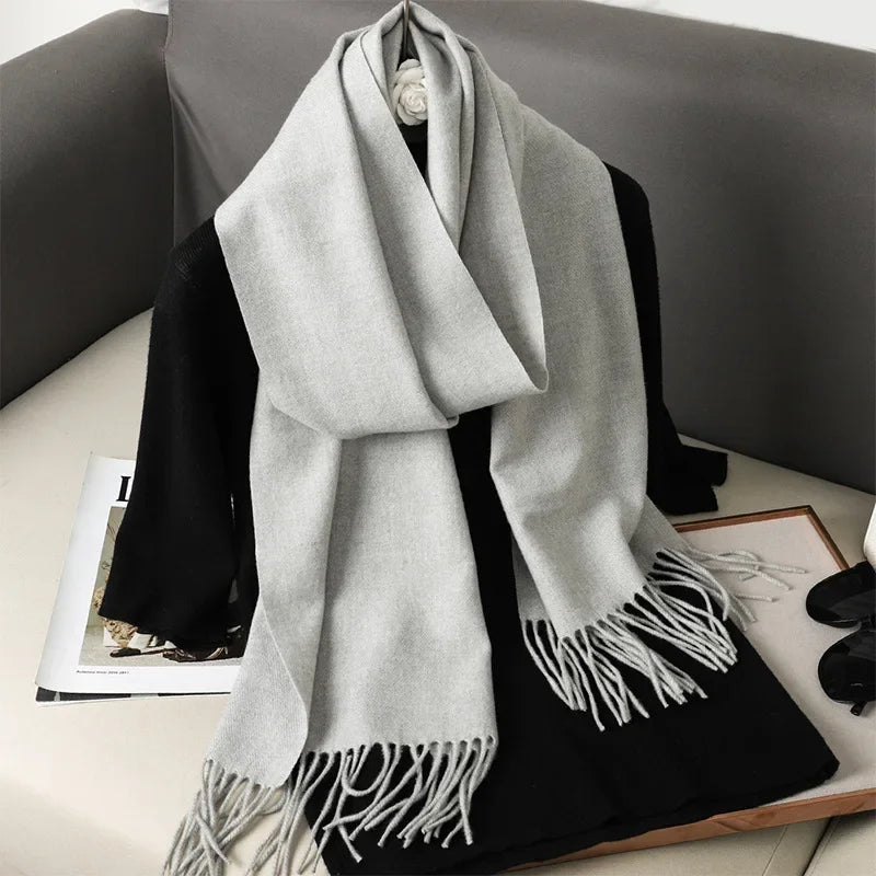 Scarf Warm Thicken Cashmere Shawl Scarves