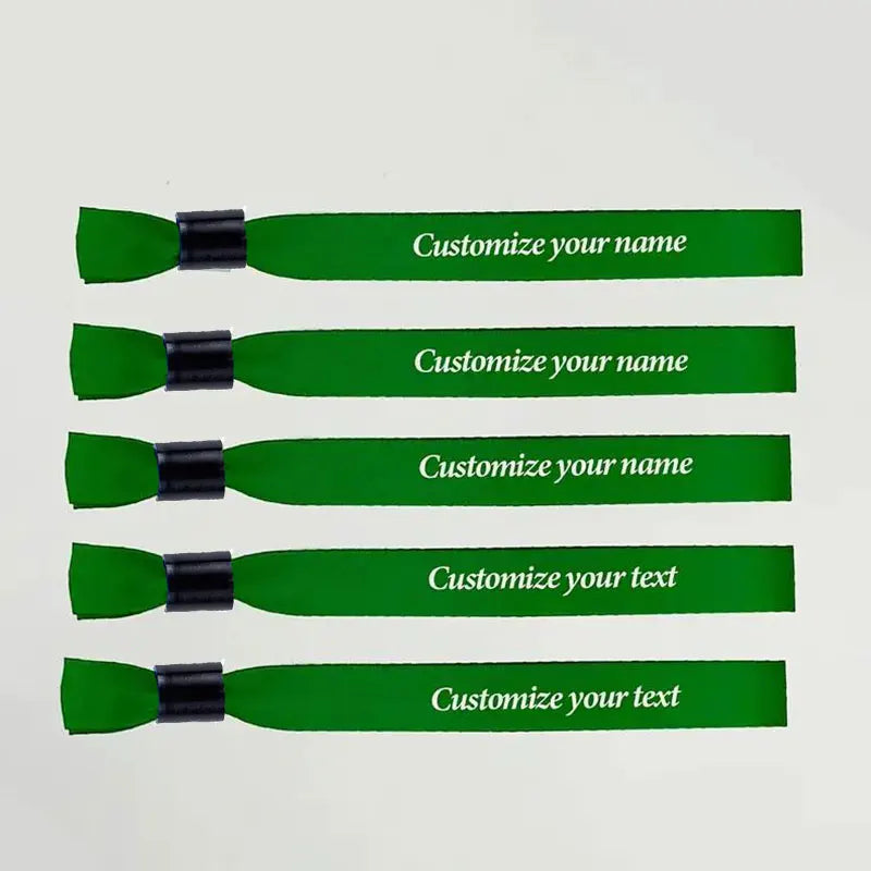 100pcs Cloth Event Wristbands Cloth Party