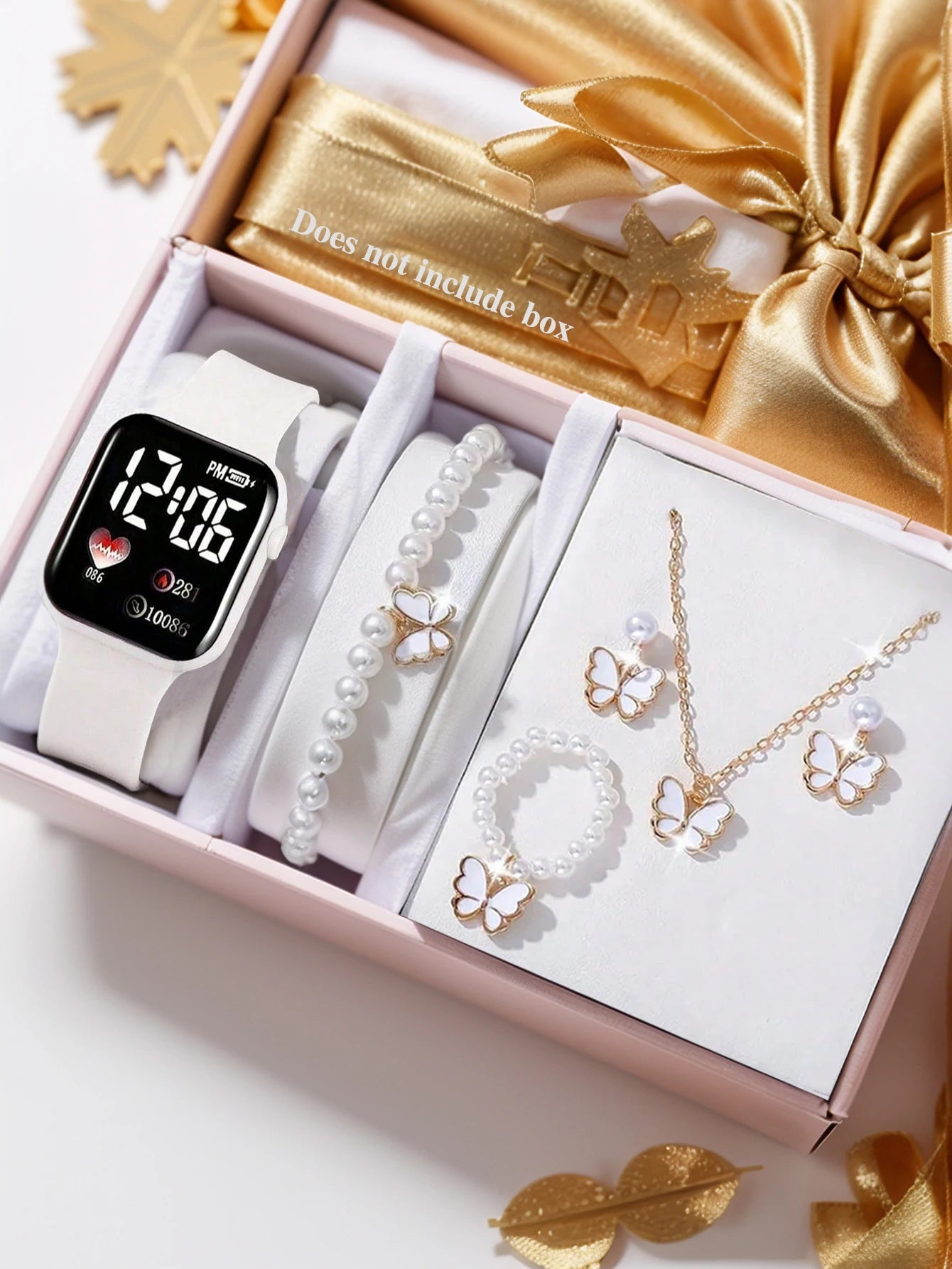 Love Pattern Electronic Butterfly Set