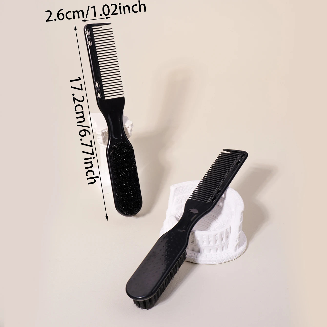 Dual head brush comb Special for real hair wigs