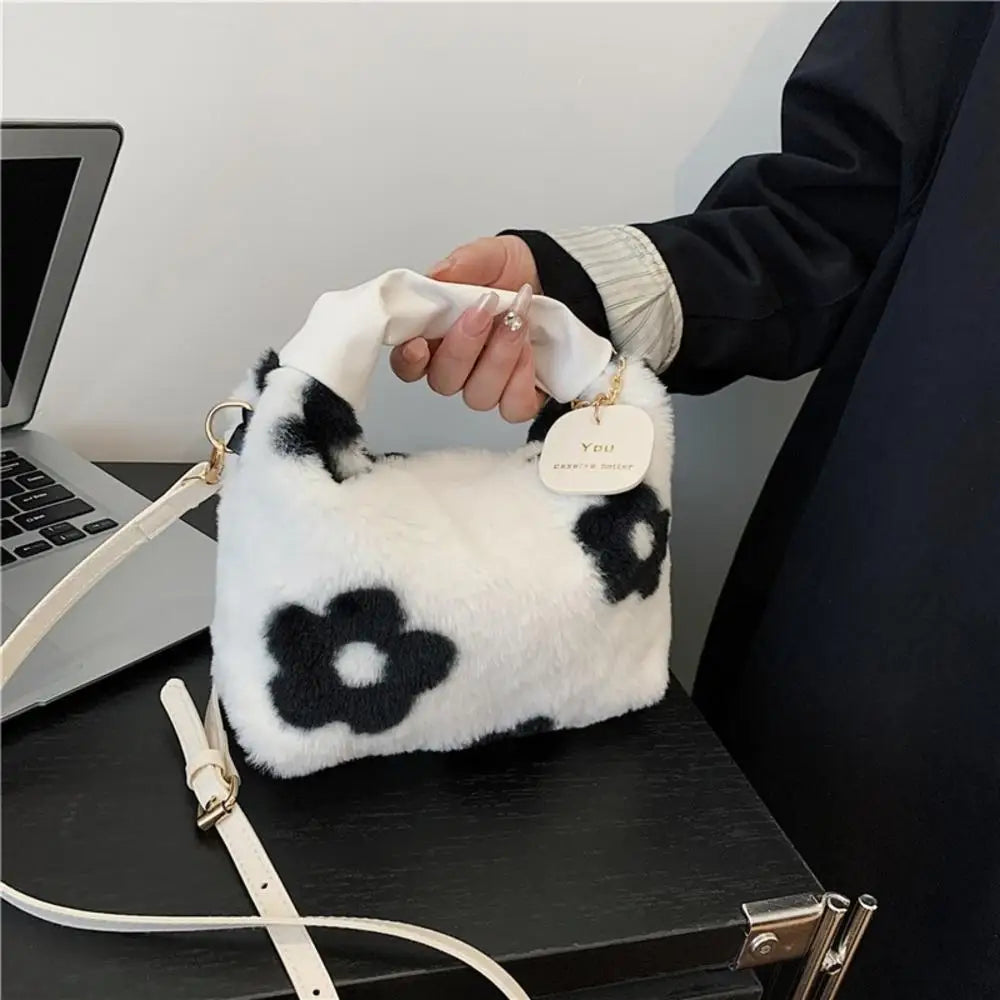 Crossbody Pumpkin Plush Bag Cute Tote Bags