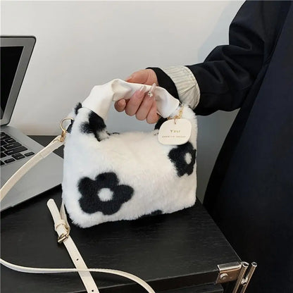 Crossbody Pumpkin Plush Bag Cute Tote Bags