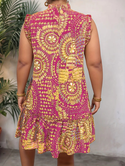 Elegant Slim Fit Short Sleeve Dress