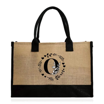 Large Capacity Grocery Letter Pattern Bags