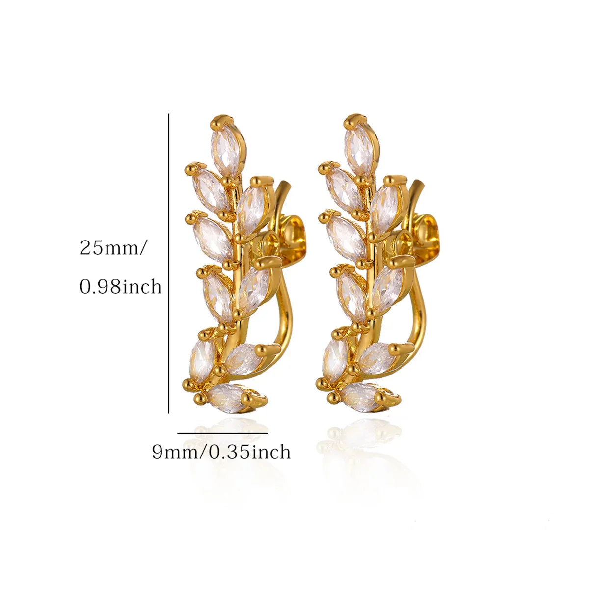 Double Sided Letter Round Crystal Halo Huggie Hoop Earring