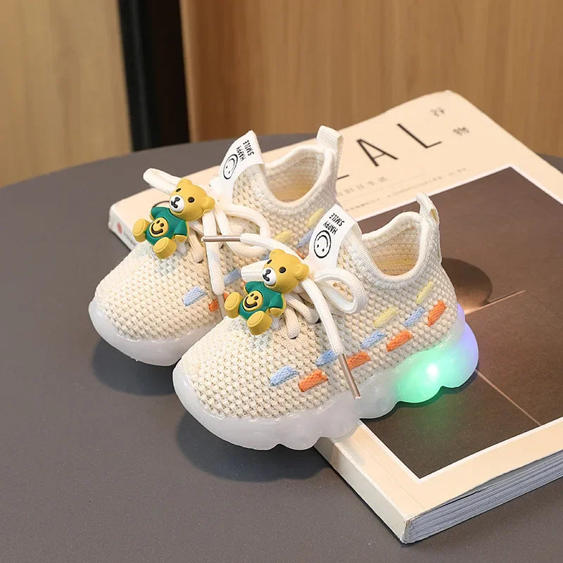 Children's Luminous Sneakers LED Flashing Shoes