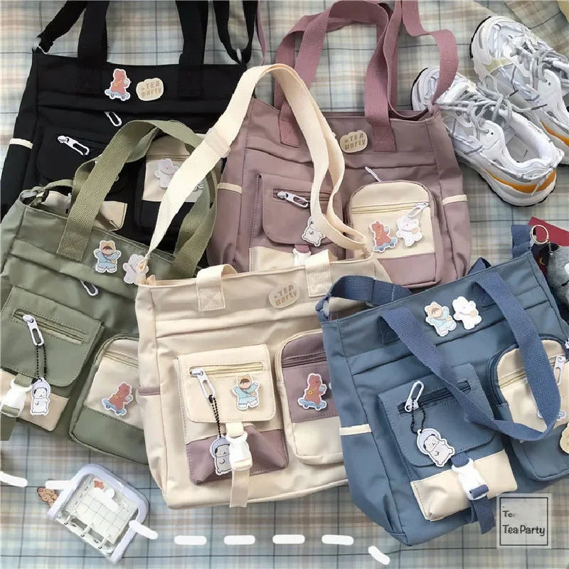 Waterproof Canvas Handbags Shoulder Bag