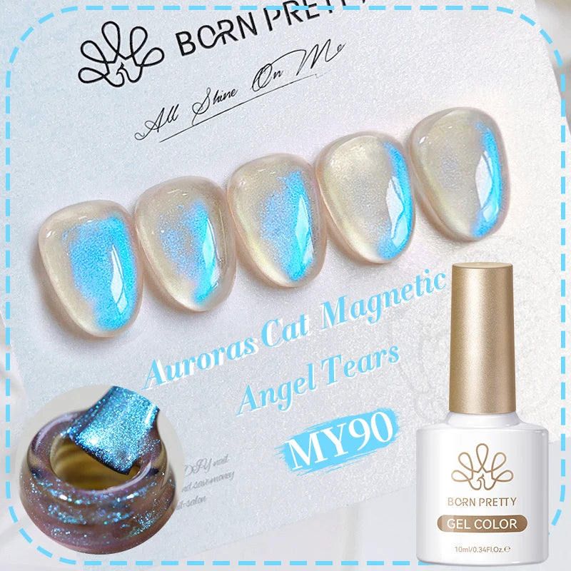 Dark Red Cat Magnetic Gel Nail Polish