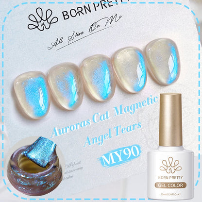 Dark Red Cat Magnetic Gel Nail Polish