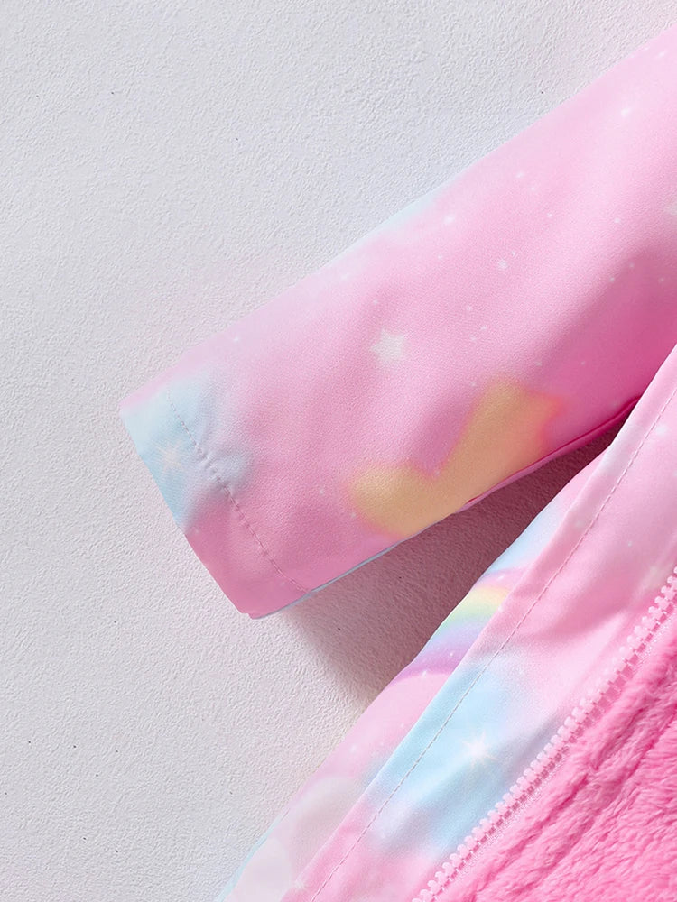 Winter Autumn Cotton Unicorn padded Big Thicken Warm Jacket