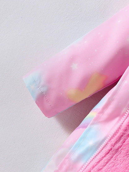 Winter Autumn Cotton Unicorn padded Big Thicken Warm Jacket
