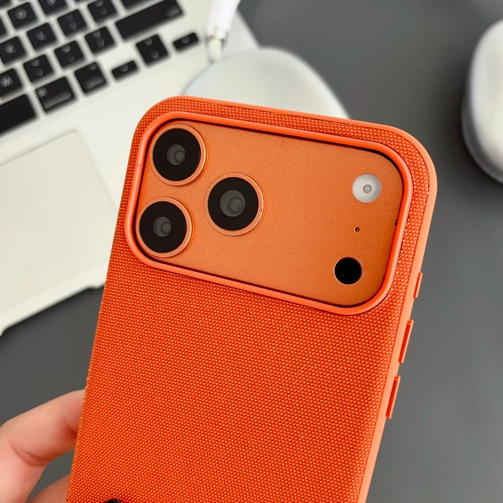 Magnetic Tech Woven Case For iPhone Cover