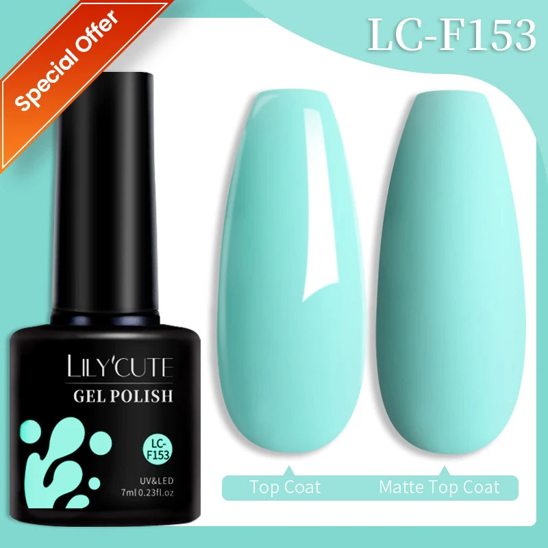 Coffee Brown Color Gel Nail Polish