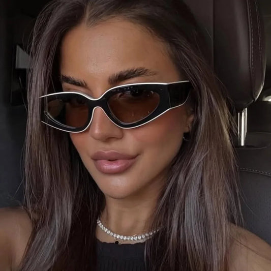 vintage small cat eye Sexy sunglasses