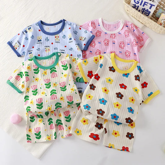 New Kids Boys Girls Shorts Toddler Baby Pajamas