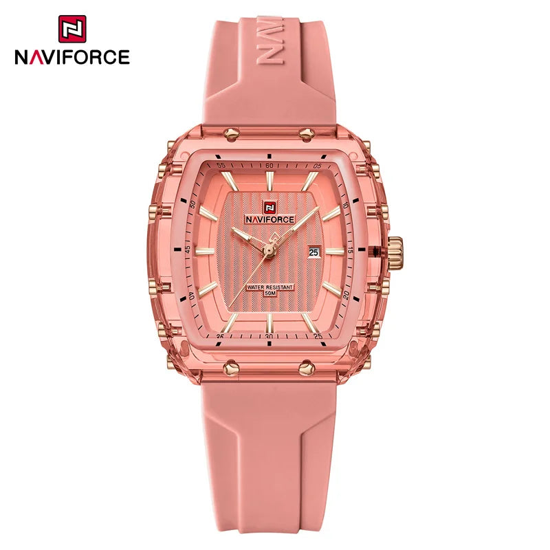 Quartz 5ATM Waterproof Shockproof Luxury Wristwatch