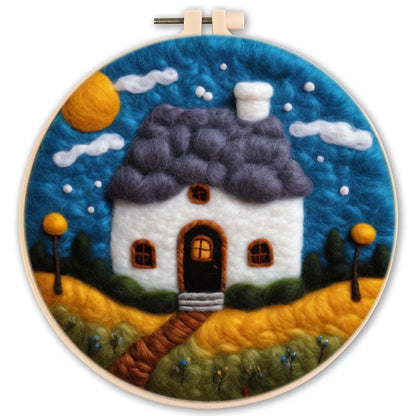 Needle Felting Kit Wool Painting Kit DIY Felt Wool Needle Felt Set