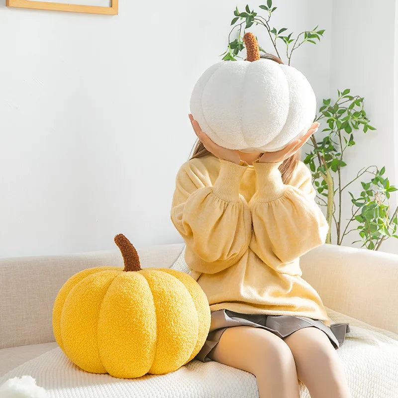 Soft Cute Pumpkin Shaped Pillow Nordic Style