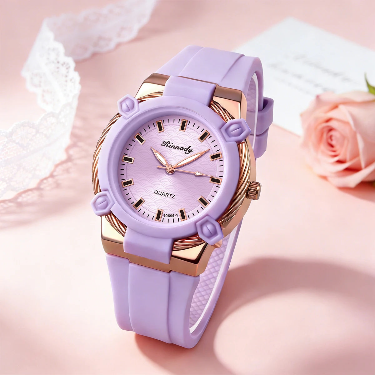 Temperament Casual Silicone Quartz Watches
