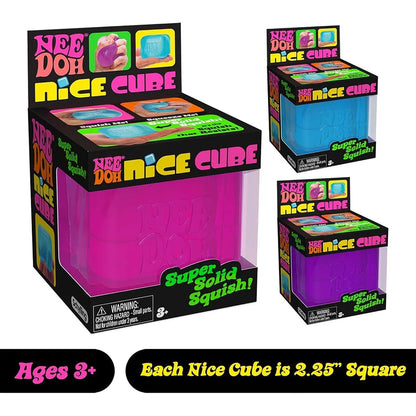 Nee Doh Jellyfish & Cube Squish Toy
