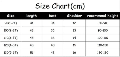 Girls Short Sleeve T-Shirt Ice Silk Toddler