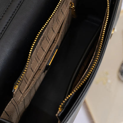 genuine leather underarm bag